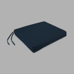 2 Sunbrella Outdoor Chair Seat Cushions 18x18x4 Blue